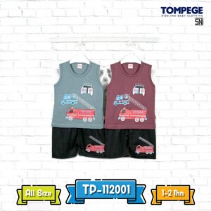 Setelan Singlet Anak laki Cowok Tompege TP-112001
