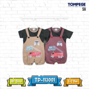 Setelan Jumpsuit Anak Laki Cowok Tompege TP-113001