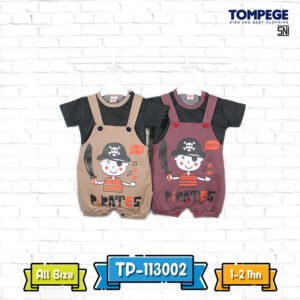 Setelan Jumpsuit Anak Laki Cowok Tompege TP-113002