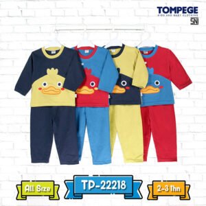 Setelan Piyama Baju Anak Laki Cowok DUCK TP-22218B