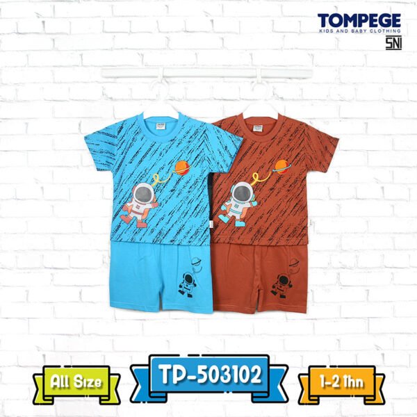 Tompege Setelan Oblong Kaos Anak Laki-Laki TP-503102