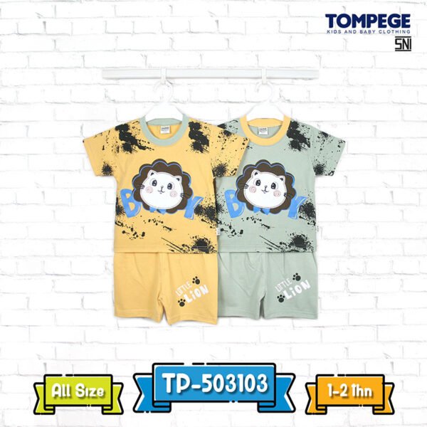 Tompege Setelan Oblong Kaos Anak Laki-Laki TP-503103