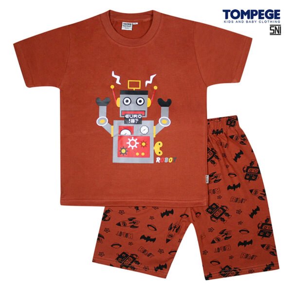 Tompege Setelan Oblong Kaos Anak Laki-Laki TP-503107 - Image 3