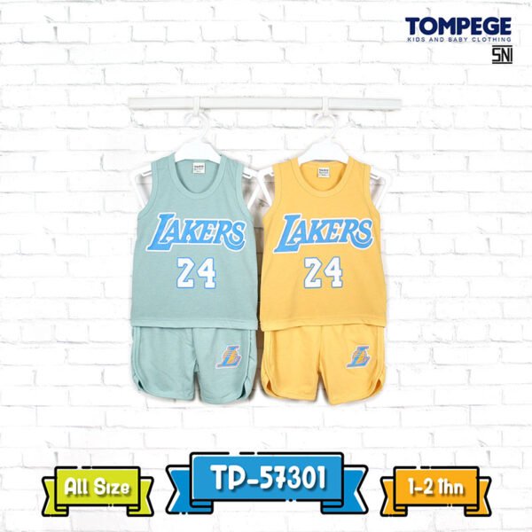 Tompege Setelan Singlet Retro Anak Laki-Laki TP-57301