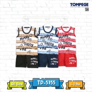 Setelan Singlet Anak Laki Cowok Tompege TP-5755