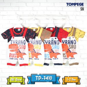 Setelan Jumpsuit Anak Laki Cowok Tompege TP-7410B