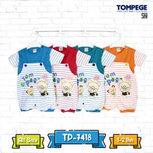 Setelan Jumpsuit Anak Laki Cowok BEAR TP-7418