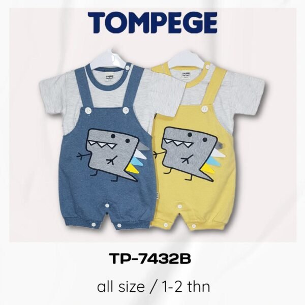 Setelan Jumpsuit Anak Laki Cowok TP-7432