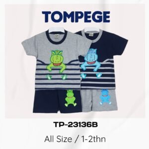 Setelan Oblong Anak Laki Cowok Tompege TP-23136B