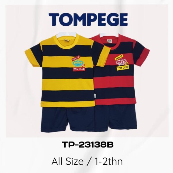 Setelan Oblong Anak Laki Cowok Tompege TP-23138B