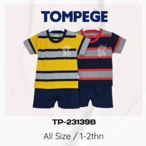 Setelan Oblong Anak Laki Cowok Tompege TP-23139B