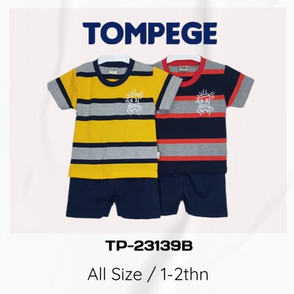 Setelan Oblong Anak Laki Cowok Tompege TP-23139B