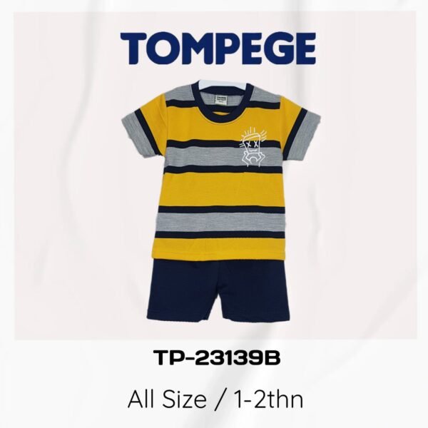 Setelan Oblong Anak Laki Cowok Tompege TP-23139B - Image 3