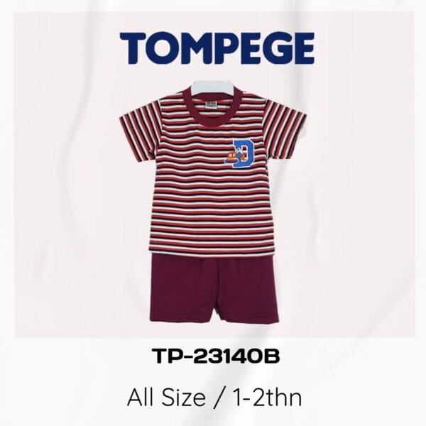 Setelan Oblong Anak Laki Cowok Tompege TP-23140B - Image 2