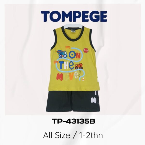 Setelan Singlet Anak Laki Cowok Tompege TP-43135B - Image 3