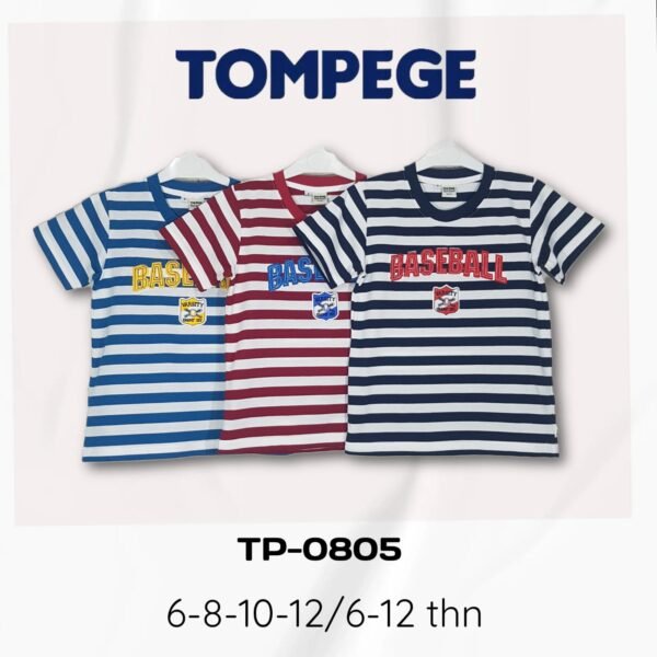 Tompege Kaos Atasan Oblong Anak Laki Cowok TP-0805