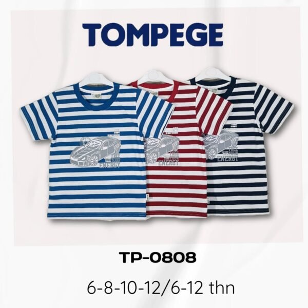 Tompege Kaos Atasan Oblong Anak Laki Cowok TP-0808
