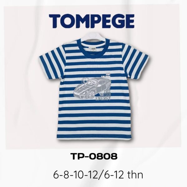 Tompege Kaos Atasan Oblong Anak Laki Cowok TP-0808 - Image 2