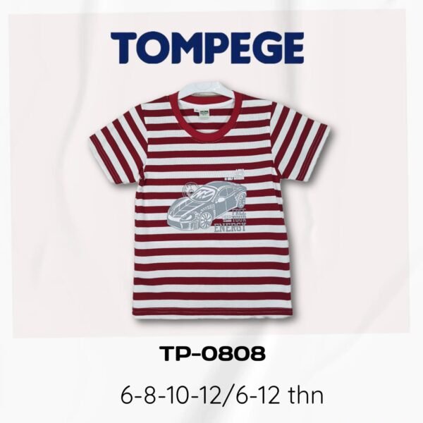 Tompege Kaos Atasan Oblong Anak Laki Cowok TP-0808 - Image 3