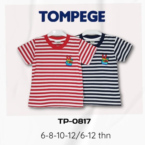 Tompege Kaos Atasan Oblong Anak Laki Cowok TP-0817