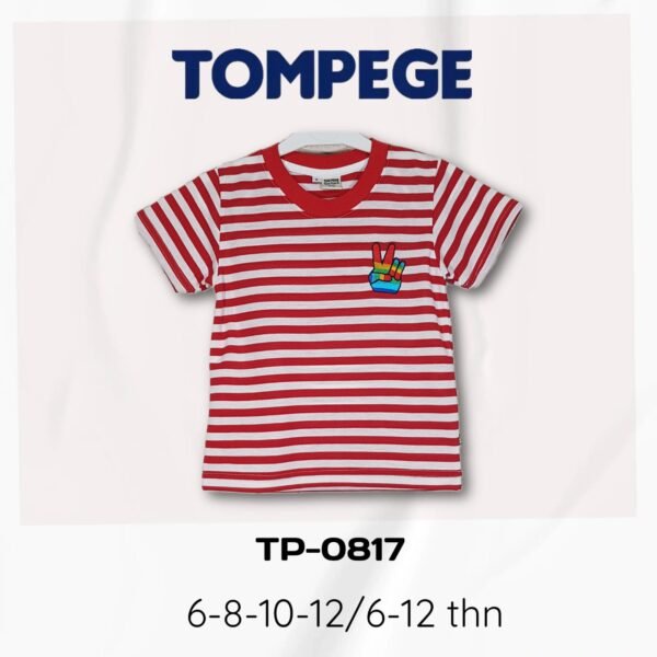 Tompege Kaos Atasan Oblong Anak Laki Cowok TP-0817 - Image 3