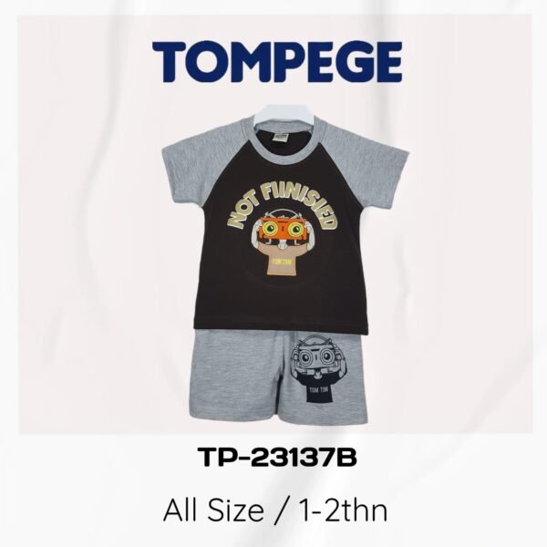 Setelan Oblong Anak Laki Cowok Tompege TP-23137B - Image 2
