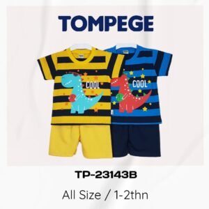 Setelan Oblong Anak Laki Cowok Tompege TP-23143B