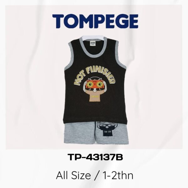 Setelan Singlet Anak Laki Cowok Tompege TP-43137B - Image 3