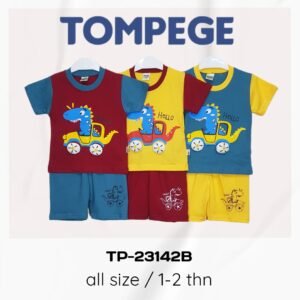 Setelan Oblong Anak Laki Cowok Tompege TP-23142B