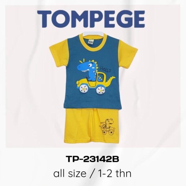 Setelan Oblong Anak Laki Cowok Tompege TP-23142B - Image 4