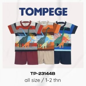 Setelan Oblong Anak Laki Cowok Tompege TP-23144B