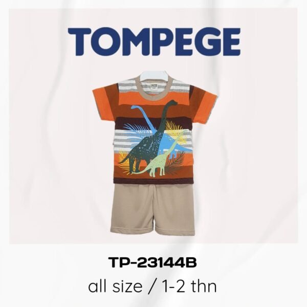 Setelan Oblong Anak Laki Cowok Tompege TP-23144B - Image 2