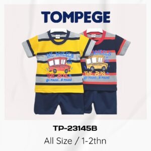 Setelan Oblong Anak Laki Cowok Tompege TP-23145B