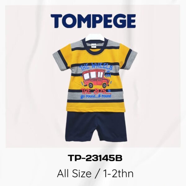 Setelan Oblong Anak Laki Cowok Tompege TP-23145B - Image 2