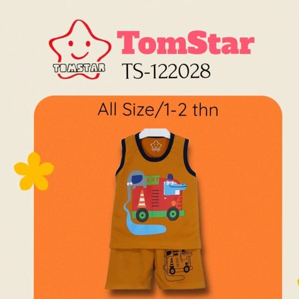 TomStar Setelan SInglet Anak Laki-Laki TS-122028 - Image 2