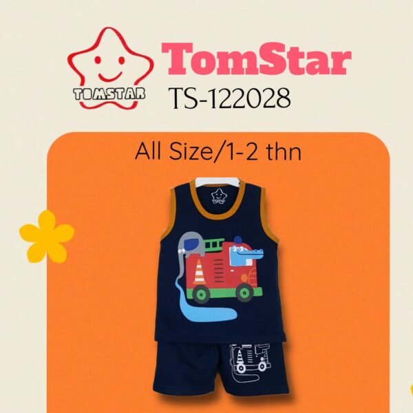 TomStar Setelan SInglet Anak Laki-Laki TS-122028 - Image 3