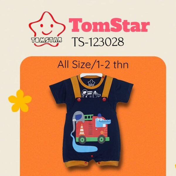 TomStar Setelan Jumpsuit Anak Laki Cowok TS-123028 - Image 4