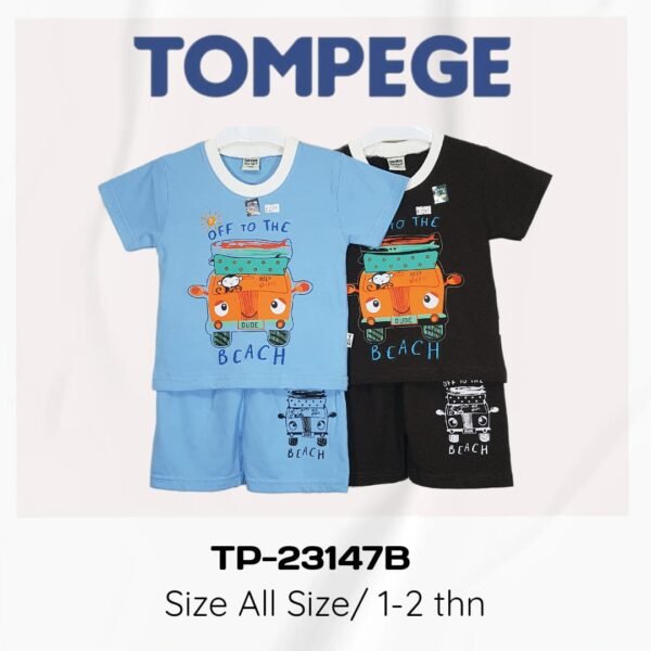 Setelan Oblong Anak Laki Cowok Tompege TP-23147B