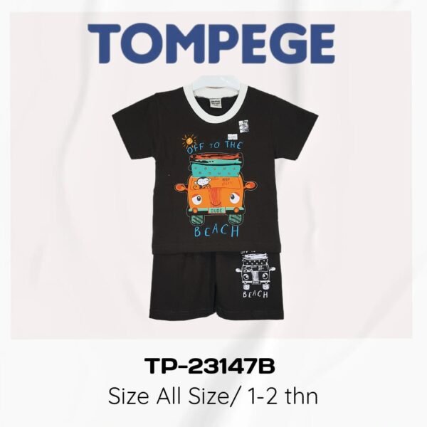 Setelan Oblong Anak Laki Cowok Tompege TP-23147B - Image 3