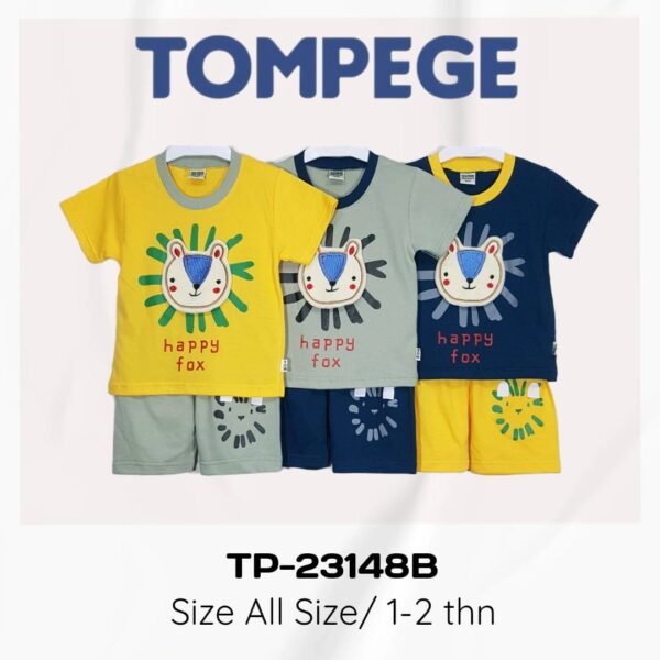 Setelan Oblong Anak Laki Cowok Tompege TP-23148B