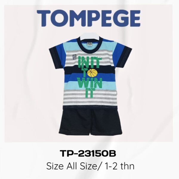 Setelan Oblong Anak Laki Cowok Tompege TP-23150B - Image 3