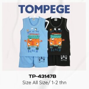 Setelan Singlet Anak Laki Cowok Tompege TP-43147B