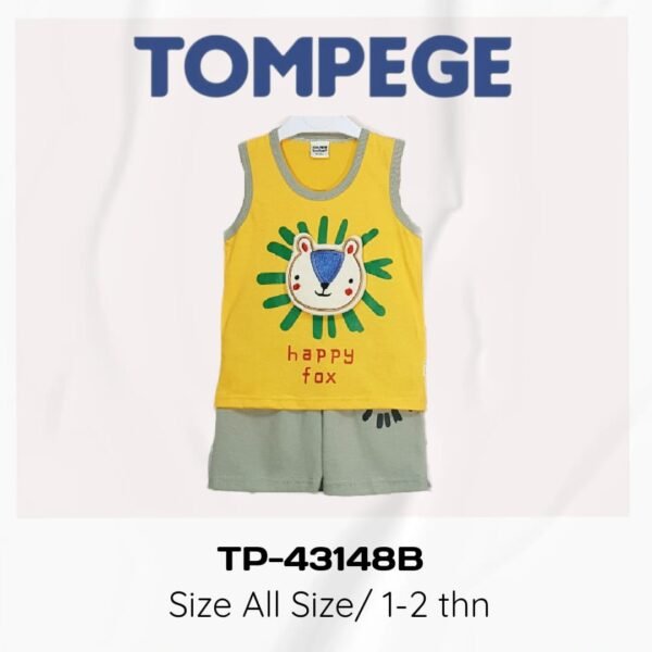 Setelan Singlet Anak Laki Cowok Tompege TP-43148B - Image 3