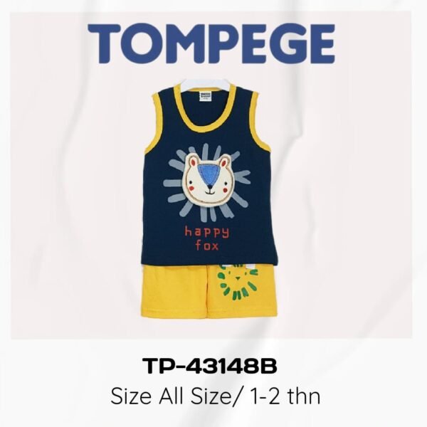 Setelan Singlet Anak Laki Cowok Tompege TP-43148B - Image 4
