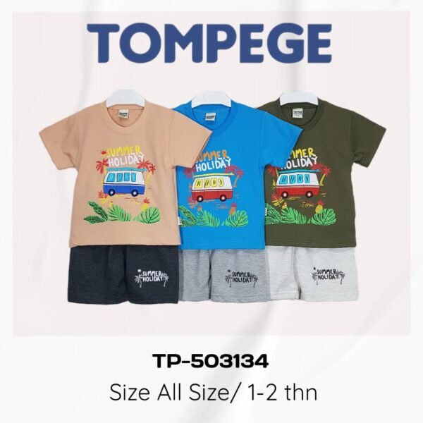 Tompege Setelan Oblong Kaos Anak Laki-Laki TP-503134