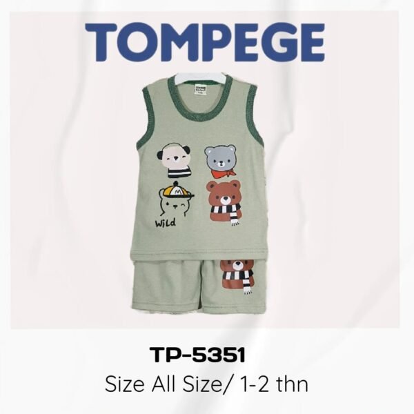 Setelan Singlet Anak Laki Cowok Tompege TP-5351 - Image 3