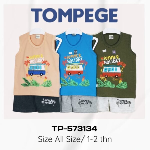 Tompege Setelan Singlet Anak Laki-Laki TP-573134