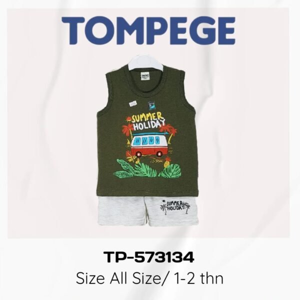 Tompege Setelan Singlet Anak Laki-Laki TP-573134 - Image 4