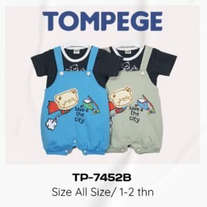Setelan Jumpsuit Anak Laki Cowok TP-7452B
