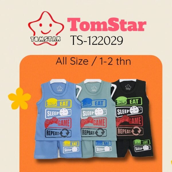 TomStar Setelan Singlet Anak Laki-Laki TS-122029